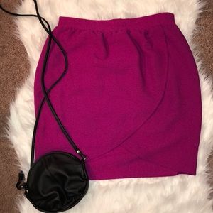 Magenta skirt from Francesca’s